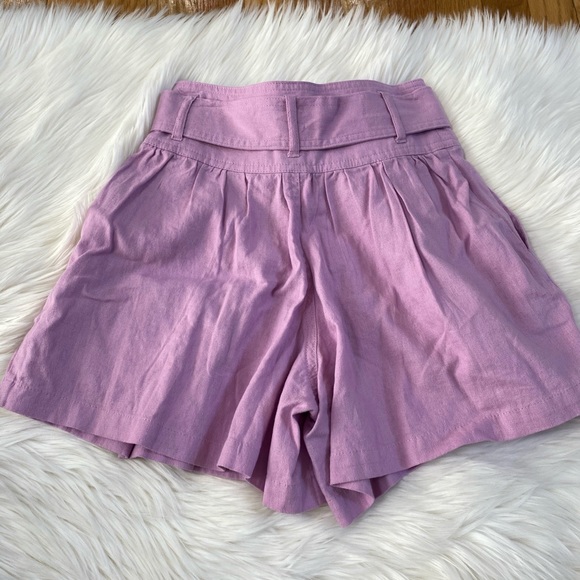 BP Tie Front Flowy Shorts - Picture 5 of 12